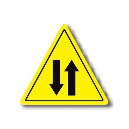 Ergomat 20in TRIANGLE SIGNS - Arrows DSV-SIGN 400 #0069 -UEN